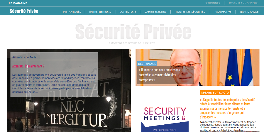 Référence Magazine Sécurité Privée